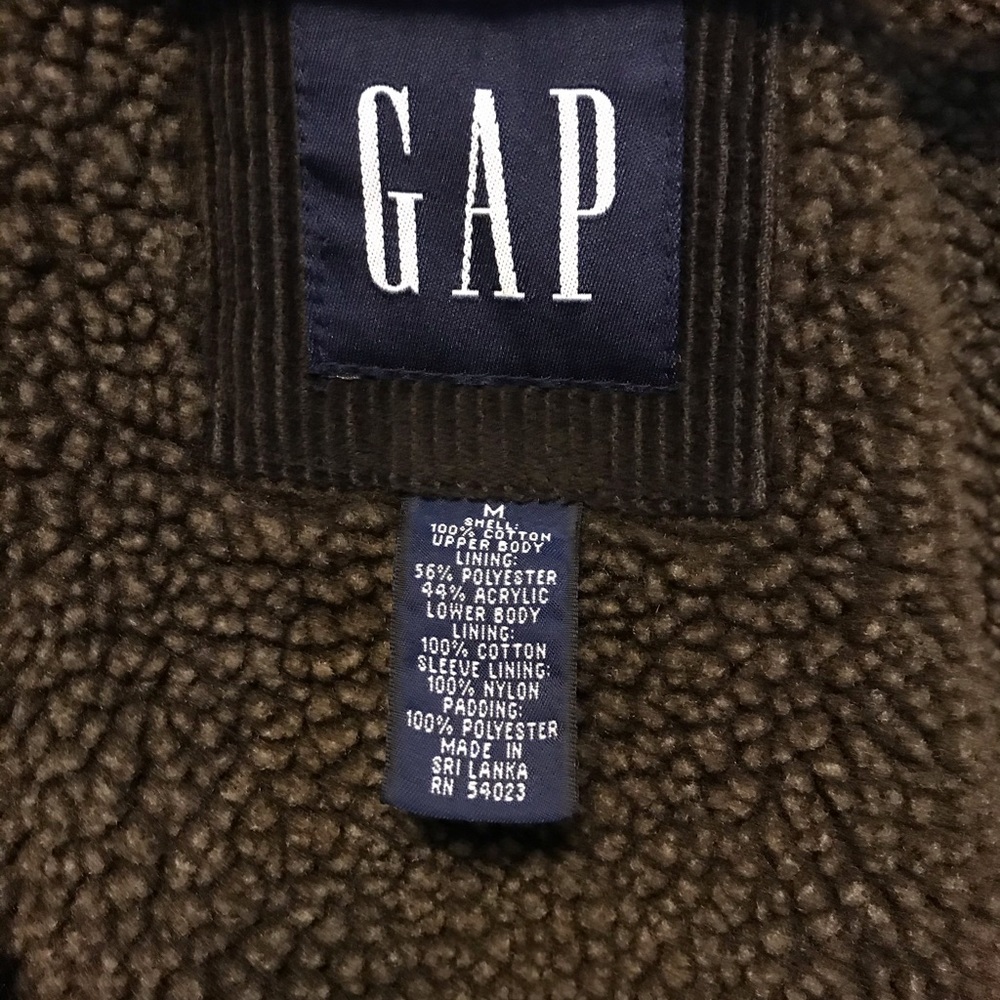 Gap corduroy warm men’s jacket Medium size